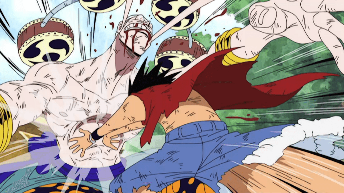 Enel vs Luffy
