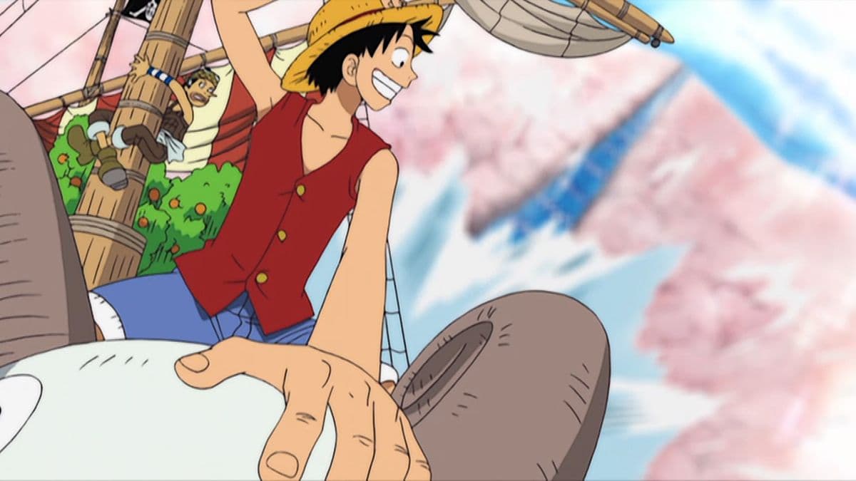 Luffy y Going Merry