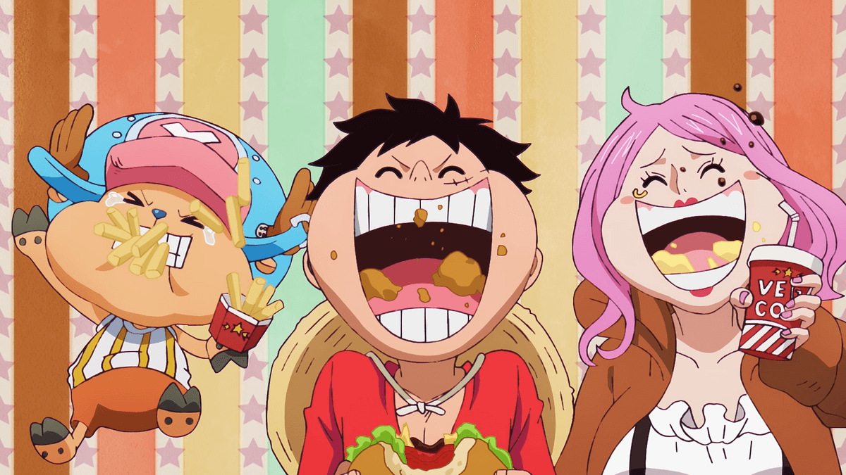 Chopper, Luffy y Bonney