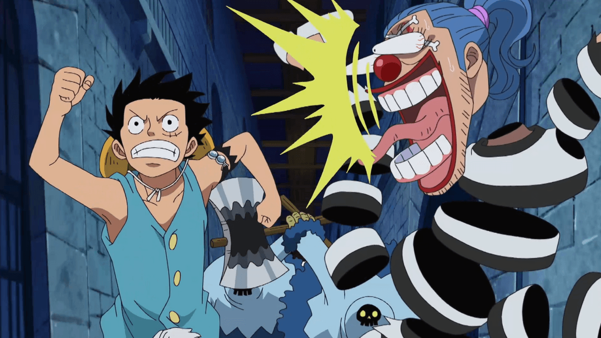 Luffy y Buggy