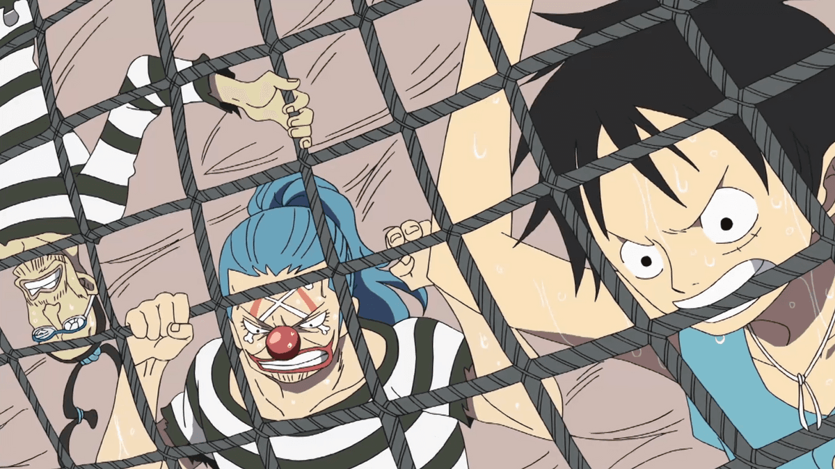 Luffy y Buggy